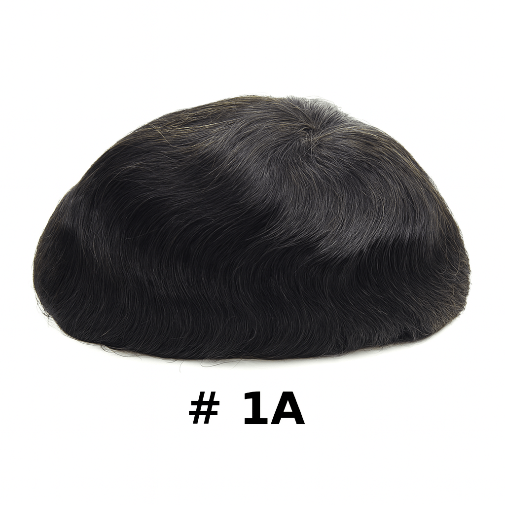 Skin 1" (2.5cm) hair prosthesis + double French mesh