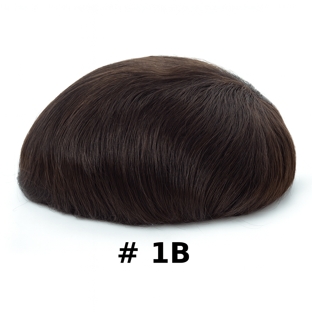 Skin 1" (2.5cm) hair prosthesis + double French mesh