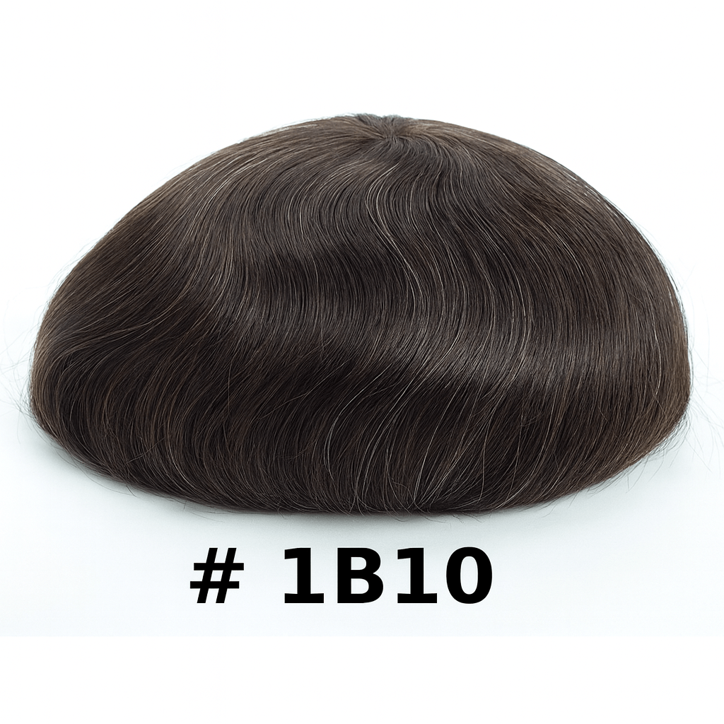Skin 1" (2.5cm) hair prosthesis + double French mesh