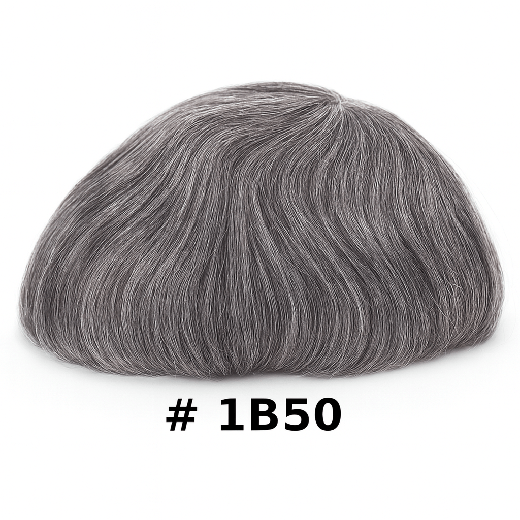 Skin 1" (2.5cm) hair prosthesis + double French mesh