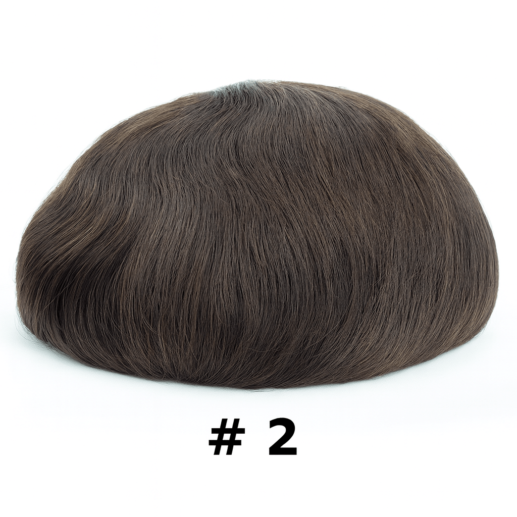 Skin 1" (2.5cm) hair prosthesis + double French mesh
