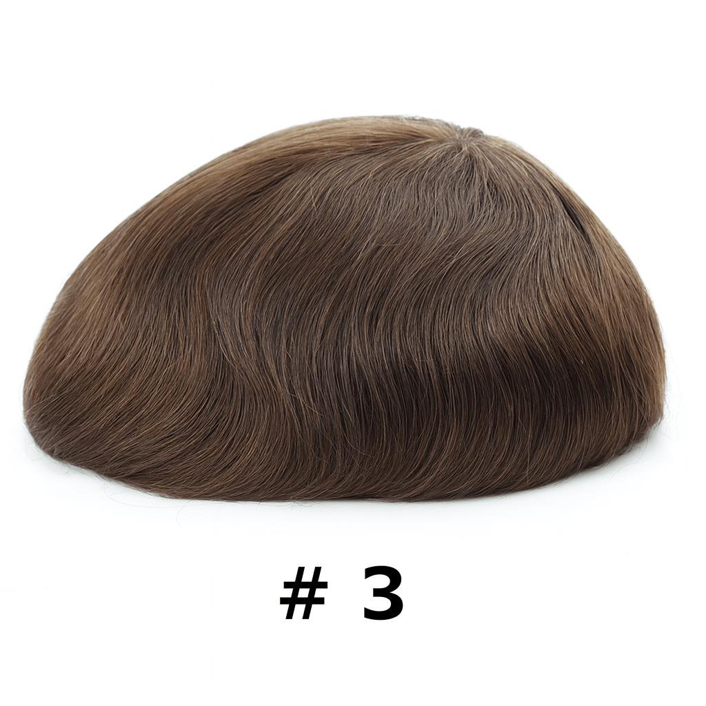 Skin 1" (2.5cm) hair prosthesis + double French mesh
